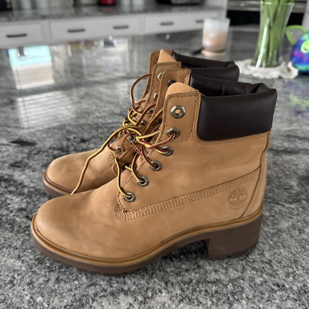 Timberland‎ Kinsley WP Wheat Nubuck Boots TB0A25BS 231 Women's Size 7